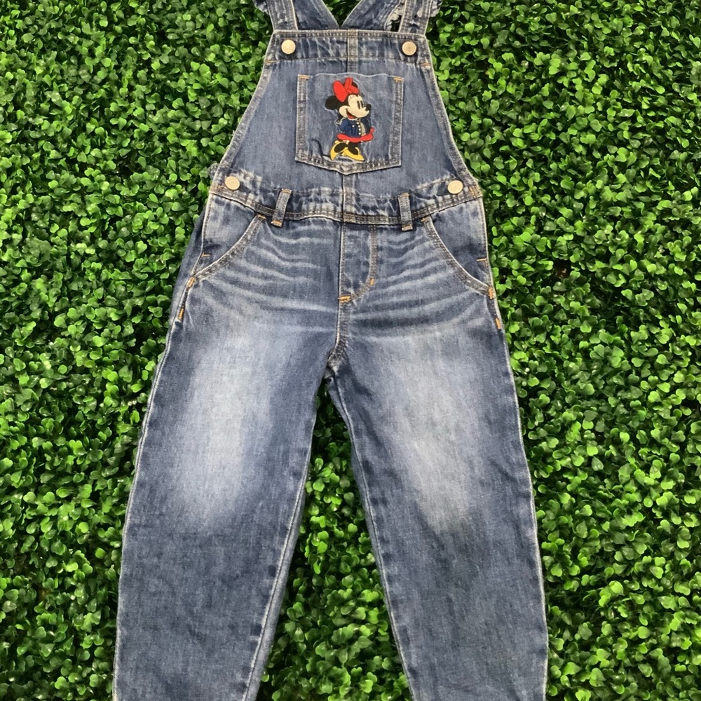 Gap Minnie Mouse Denim Overalls